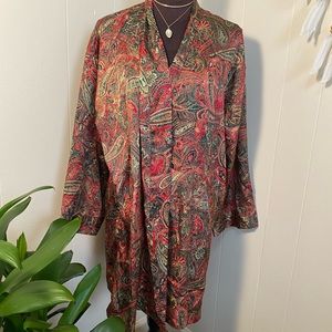 Silky Paisley Victorias Secret Robe